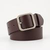 Trendy Womens Faux Leather Square Pin Belt With Durable Alloy Buckle Perfect For Fashion Forward Style