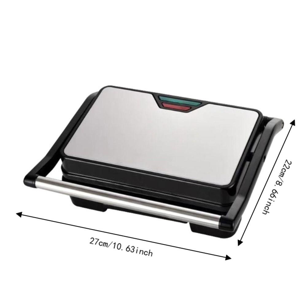 Non-Stick Electric Sandwich Pan Quick Heating Sandwich Maker Bread Sandwich Toaster Breakfast
