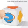 3D Stereoscopic Sensory Hexahedron Geometry Multi-faceted Fingertip Roller Sensory Cube  Kids Toy