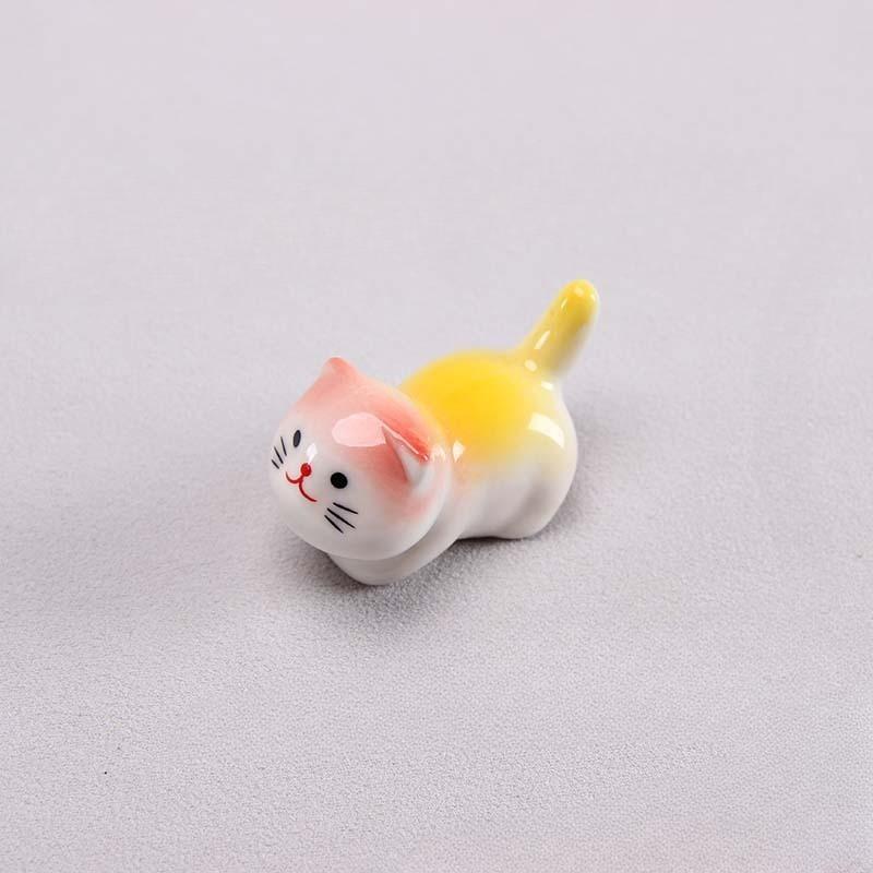 Chopstick Holder Pen Holder  Cute Series of Cat Ceramic Crafts, Chopstick Holder Cat
