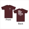 Christian Jesus Need Prayer Tap My Shoulder Front And Back Print Unisexs Tshirt
