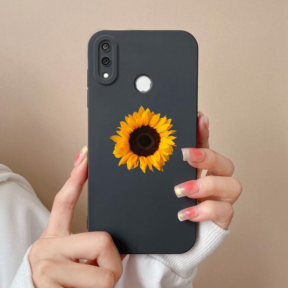 Case For Huawei Y9S Y9 Prime Y9A Cute Pilot Soft Liquid Silicone Camera Lens Protection Back Cover For Huawei Y9 Prime 2019 Capa