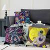 Cartoon R-Rocket AstronautS Pillow Case Removable Washable Cushion Cover – All-Season Soft Linen
