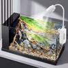 Energy Efficient Clip-on Aquarium Lamp Adjustable Zoom Plants Grow Lamp  Aquarium