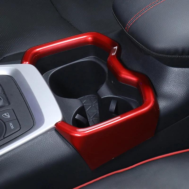 For Toyota RAV4 XA50 2019 2020 2025 2025 2025 2025 RAV 4 Hybrid Car Front Row Water Cup Holder Trim Cover Frame Accessories