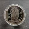 Silver God of Wealth Commemorative Coin – Auspicious Gift for Ancestral Hall Celebration