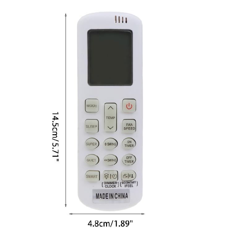 Control Remoto para Aire Acondicionado DG11R2-01 Controlador AC