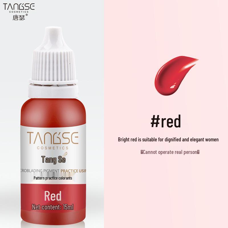 Tangse Stickerei Halbpermanente Augenbrauen- und Lippenfarbe Pigmentwerkzeuge