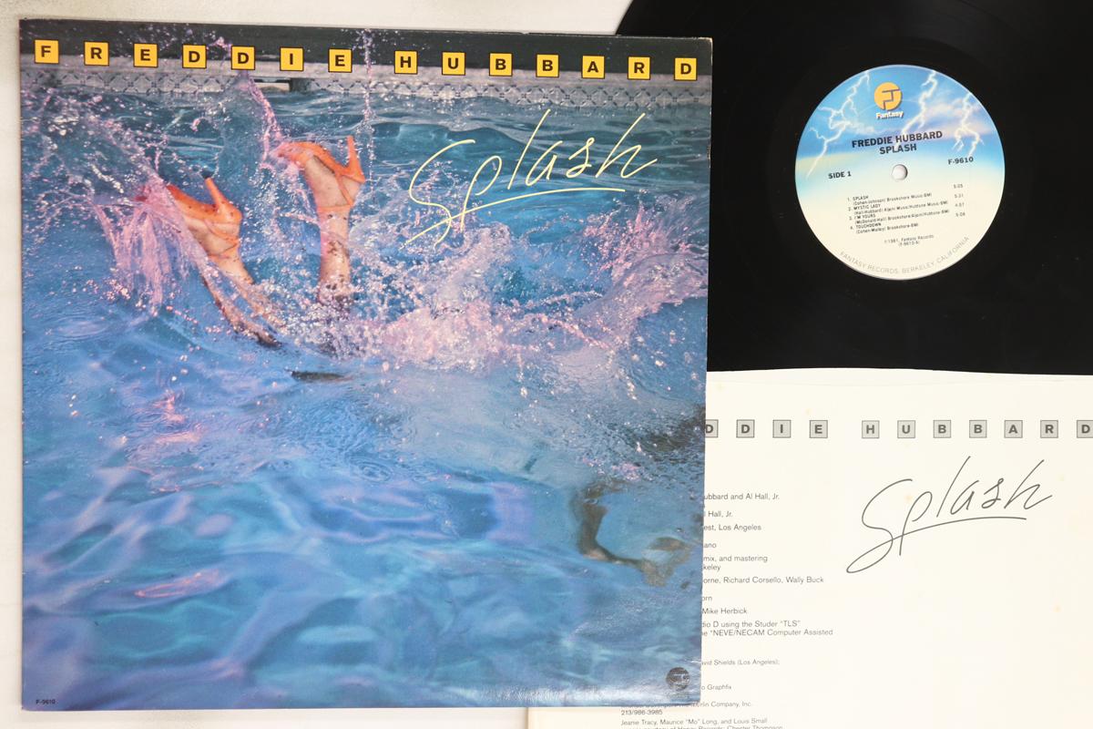 

LP Record FREDDIE HUBBARD - Splash F9610 Fantasy 1981 US Jazz Used
