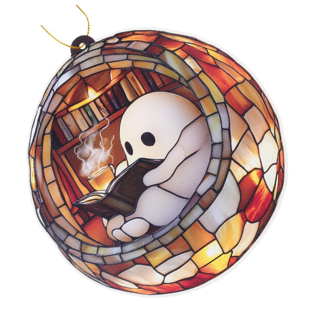 Acrylic Halloween Window Hanging Decor For Indoor Outdoor Fall Party Home Decoration Durable Unbreakable Design