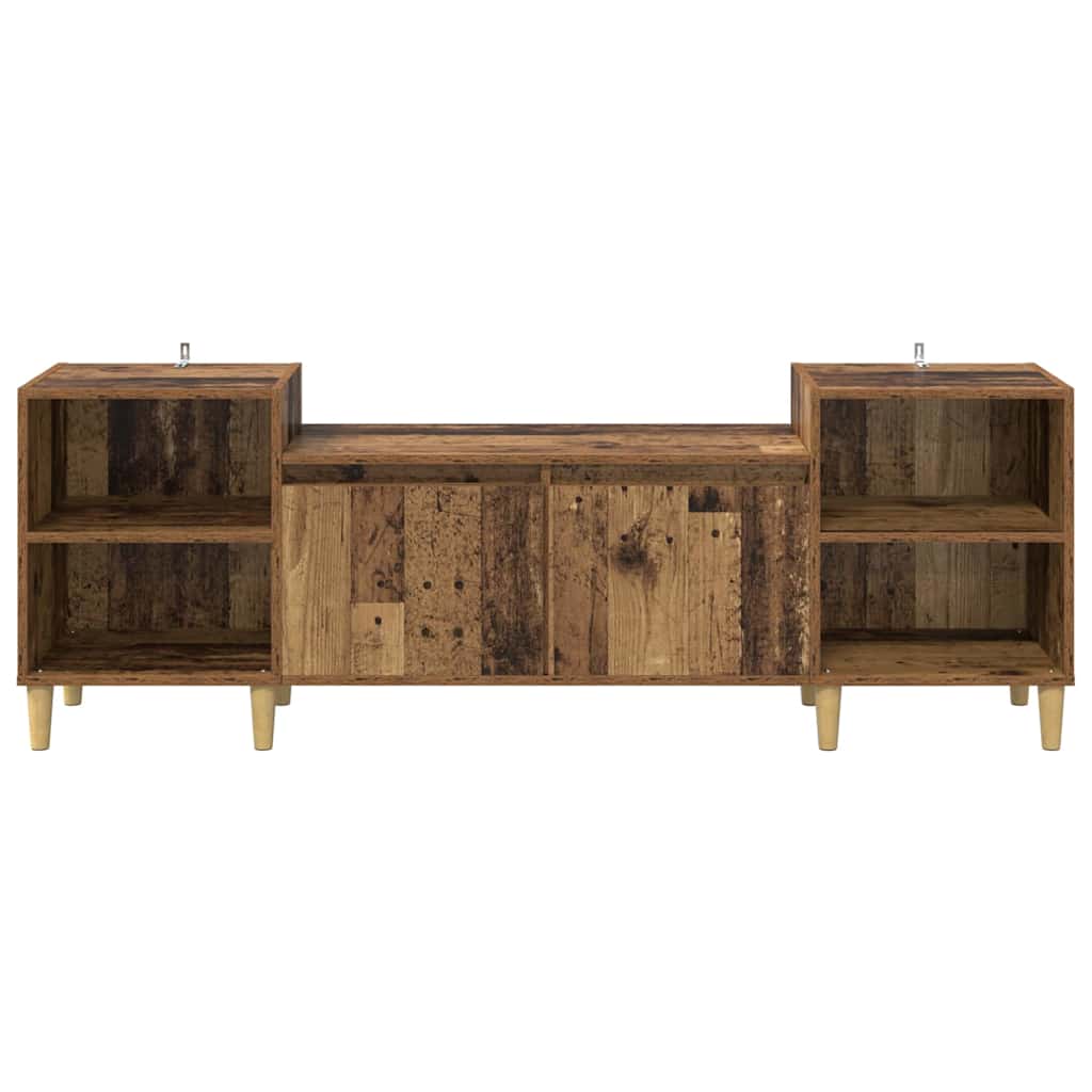 TV Cabinet Reclaimed Wood Look 160 x 35 x 55 cm Engineered Wood