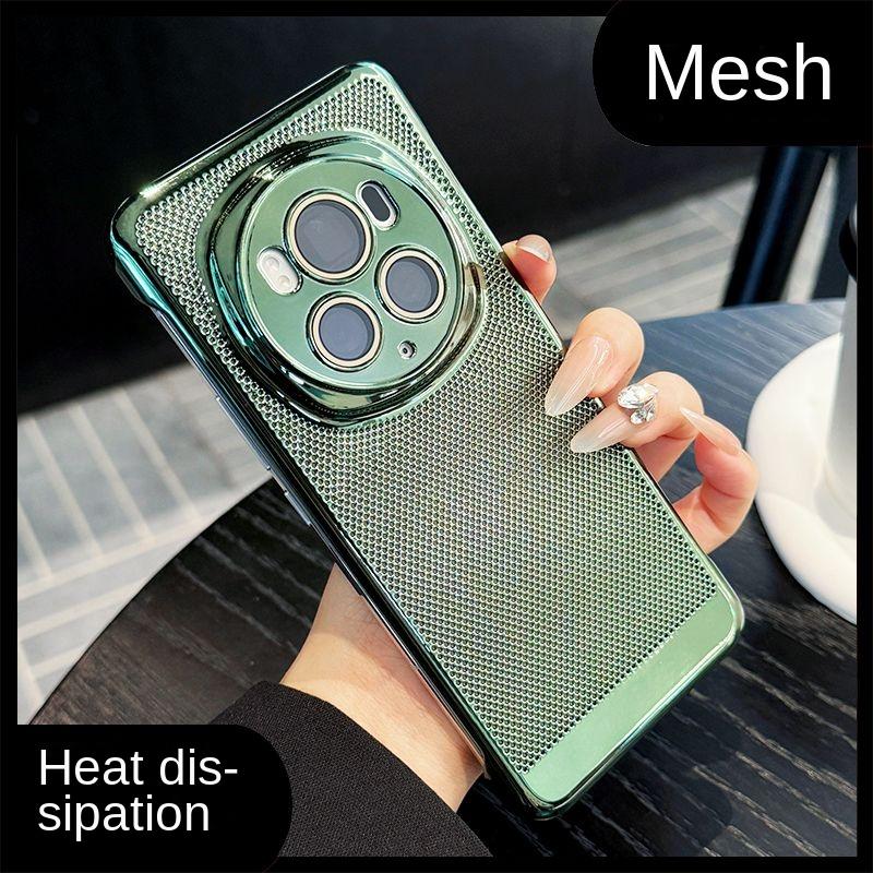 For Huawei Honor Magic 6 Pro Case Hard PC Luxury Plating Gold Slim Heat Dissipation Protective Back Cover Case For Magic 6 5 Pro