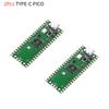 2Pcs Raspberry Pi RP2040 Pico Clone Board - Dual-Core M0+ 133MHz, 2MB Flash, SPI/I2C/UART, Python/C/C++ (Blue)