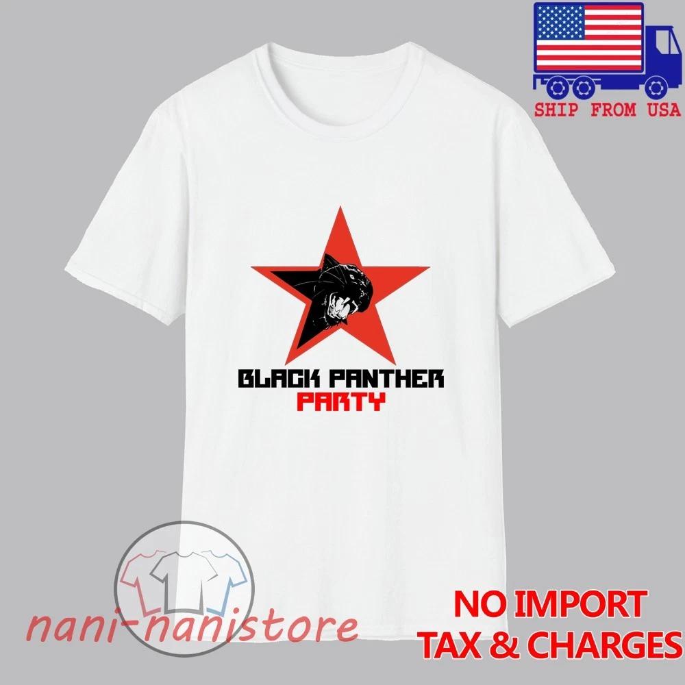Black Panther Party Men s White Size S-5XL S