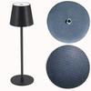 High-Legged Iron Art Black Floor Lamp with Induction Night Light for Dining Table and Bedside Ambience.