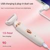 Rechargeable Body Hair Shaver Multifunctional Electric Hair Removal Device Arm Leg Face Shaving Tool For Smooth Shaving