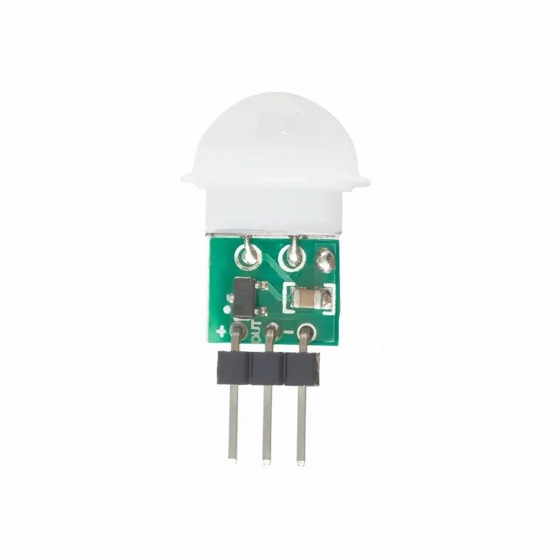 1pcs Mini IR Pyroelectric Infrared PIR Motion Human Sensor Automatic Detector Module AM312 Sensor DC 2.7 to 12V
