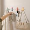 Cartoon Hooks Student Dormitory Non-marking Sticky Hooks Bathroom Kitchen Hole-free Hooks Bathroom Accessories Key Holder Wall