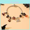 Halloween Ghost Pumpkin Bracelet With Zinc Alloy Unique Design For Women And Men