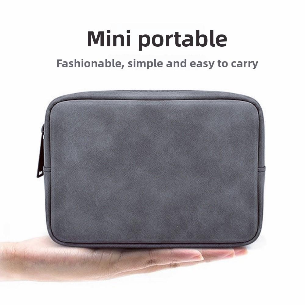 Shockproof Digital Storage Bag Zipper Portable Charger Storage Bag Prevent Scratches Dust-proof Digital Accessories Bag