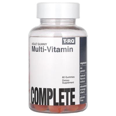 Gummy Jelly for Adults, Multivitamin, Complete, Strawberry Orange Cherry, 60 Gummies