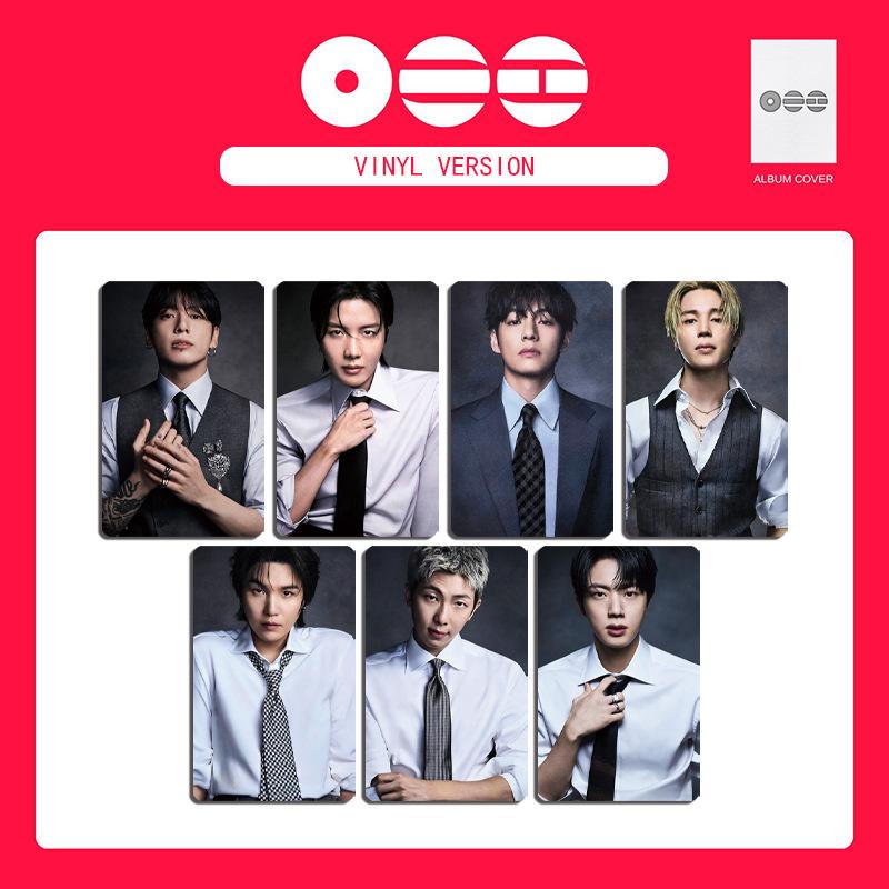 7pz Kpop Bangtan Boys Carte Lomo, Stampa HD Album ARMY Fan Collezionismo Set Regalo, Idol di Moda Carte Fotografiche Collezionabili per Regalo Fan