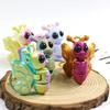 Cute 3D Three-dimensional Butterfly Toy Keychain Pendant 3D Printing Toy Simulation Insect Butterfly Joint Movable Bag Decor