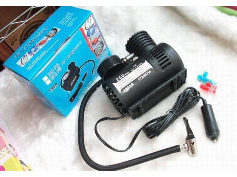 12V Mini Portable Electric Car Tire Air Pump
