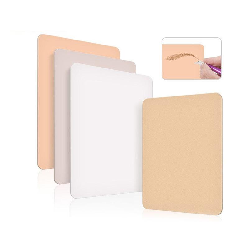 1 Pcs Silicone Blank Eyebrow Brow Tattoo Permanent Makeup Supplies Microblading Practice Skin Tattoo Beginner Exercise Tool