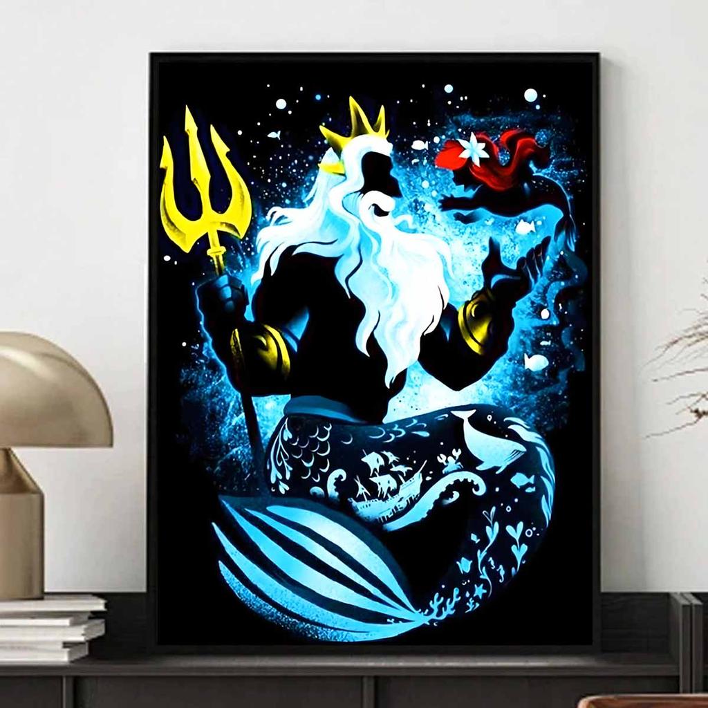 Disney 5D Diamantmalerei Disney Charakter Neon Silhouette Stil Dekoration DIY Voll Diamant Mosaik Einlege Kreuzstich Set Geschenk