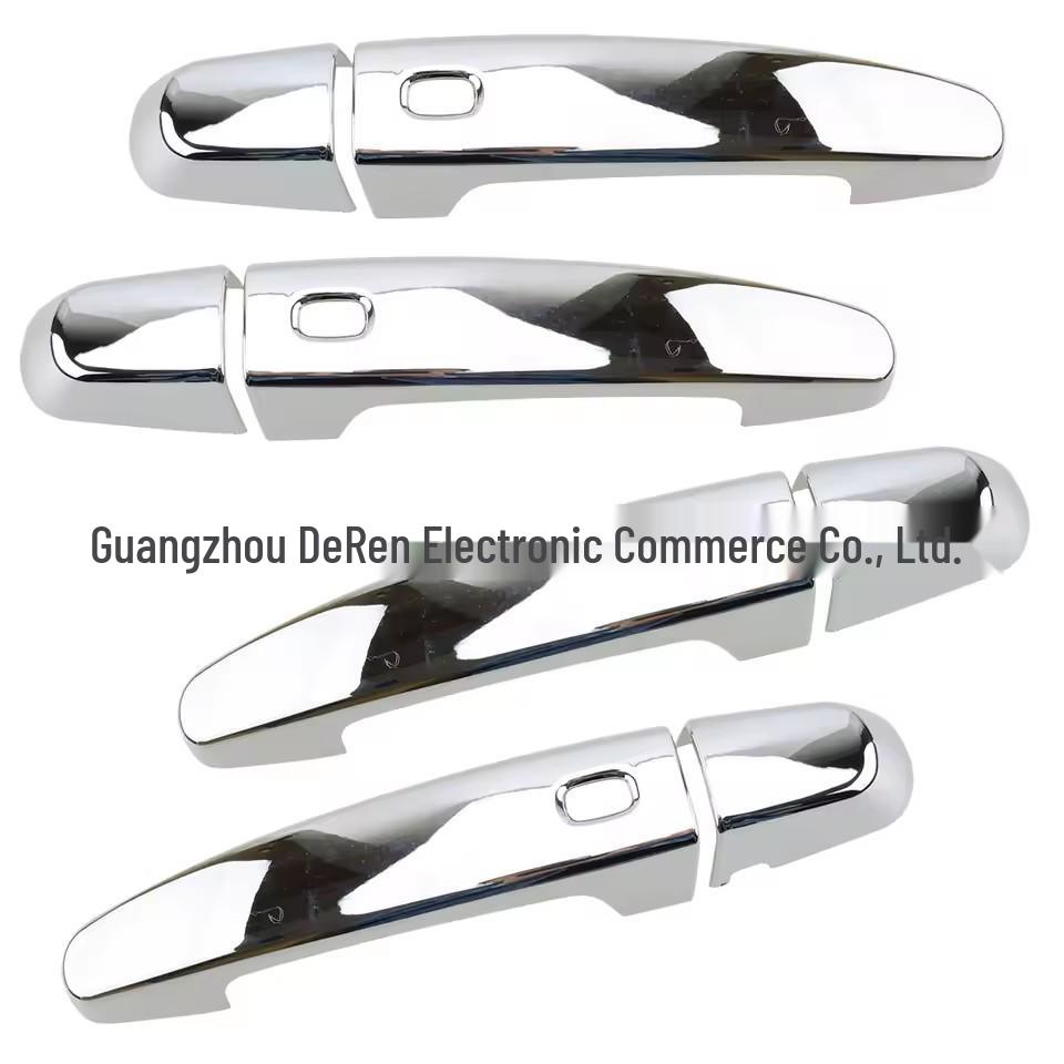 Хромированная защитная наклейка на ручку двери Chevrolet Traverse Silver Handle Sticker