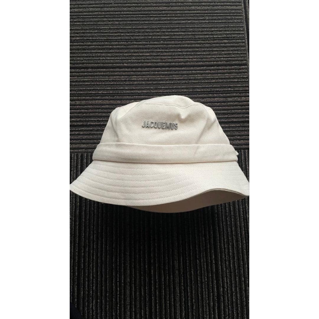 Used JACQUEMUS LE BOB GAJO bucket hat 58