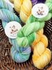 Hand-Dyed Variegated Wool Yarn: Ideal for DIY Knitting, Medium-Thickness Cotton, and Wool Blend for Hats and Scarves