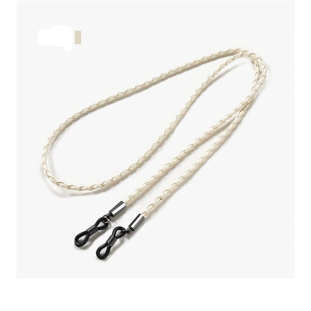 Elegant Glasses Lanyard, Sunglasses Chain PU Leather Braided Sport Band ideal choice for gifts