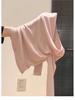 Women's Pink Asymmetrical Off-Shoulder Long-Sleeve T-Shirt - 2025 Autumn Slim-Fit