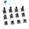 100/300pcs 6X6X5/4.3/5.5/6/7/8/9/10/13MM Tact Switch Push Button Switch 12V 4PIN DIP Micro Switch For TV/Toys/home Use Button