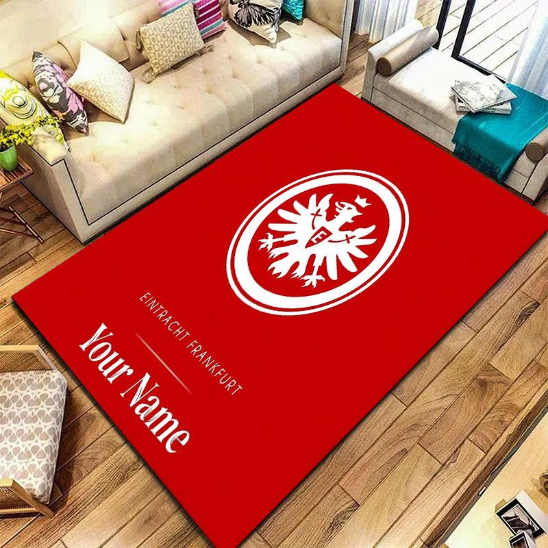 Eintracht Frankfurt Custom Name Carpet Rug for Living Room Bedroom Home Sofa Decoration,Kids play Non-slip Floor Mat