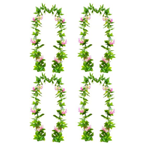 

Букет из искусственных цветов Яркий Реалистичный Искусственный Ротанг Искусственный Шелковый Букет Свадебный розовый