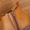 Size 40~46 Men Chelsea Boots Zipper Style Ankle Boots soft leather Men Boots