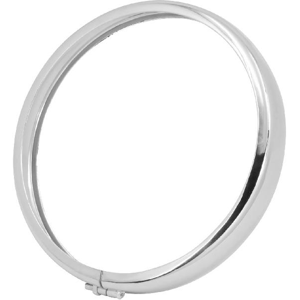 HDBUBALUS Headlight Trim Ring Head Lamp Decorate Ring Fit for Harley Softail Street Bob 2018-2024 1 Pc (Chrome)