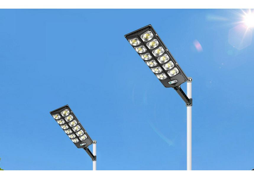 Remote-Control Solar Street & Garden Light with Motion Sensor