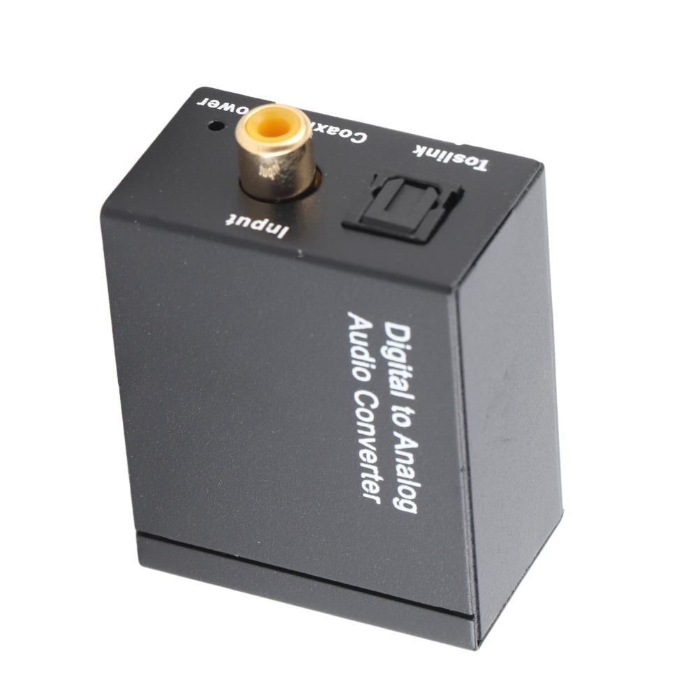 RCA Output Digital To Analog Converter Optical To Analog Converter For Computer