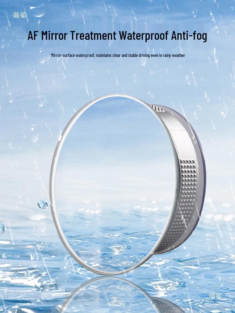 360° Ultra-Clear Blind Spot Mirror for Motorcycle Rearview 