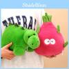 Creative Dragon Fruit Plush Toy Stuffed Animal Super Soft Short Plush Dinosaur Doll 45cm