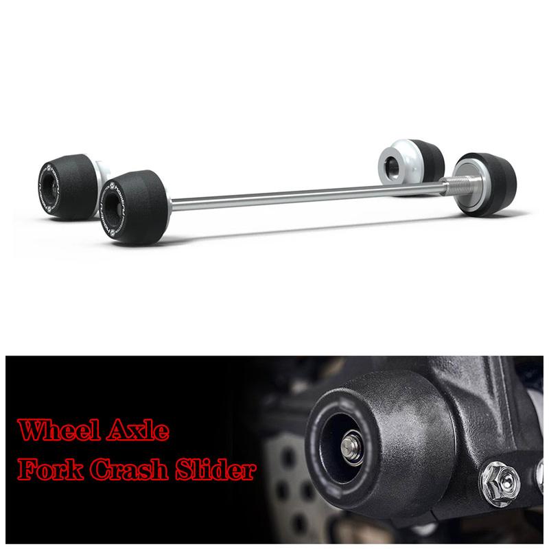 Rear Front Axle Fork Crash Slider For Honda CB650R CBR650R - 2024 Motorcycle Wheel Protector