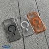 High Transparency Crystal Magnetic Protective Case for Apple 17pm & Samsung S26 Ultra – Anti-Yellow, Hard Shell, PC Material