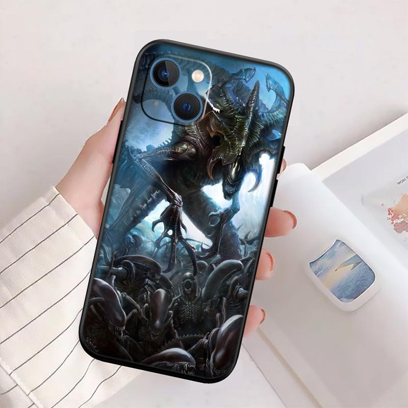 Aliens vs Predator Xenomorph Case for Motorola Edge 60 60s 70 G86 G56 G54 E14 G04S G45 G54 G64 S30 S50 X30 X40 X50 Pro Power