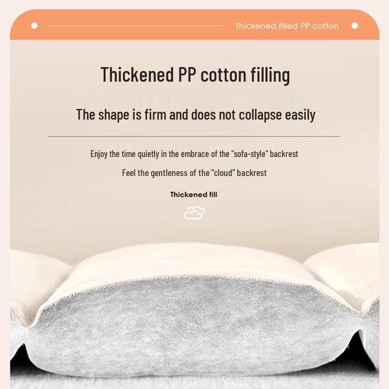 Plush Upholstered Bed Headboard Cover - Thick, Soft, Universal Anti-Collision & Dustproof Full Coverage Backrest Cover