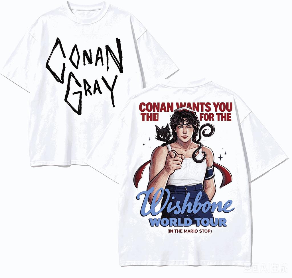 Conan Gray For Fan Gift Tshirt Unisex Unisex Harajuku Oversizedunisex Short Sleeve Streetwear High Quality Couples Comfortable Soft