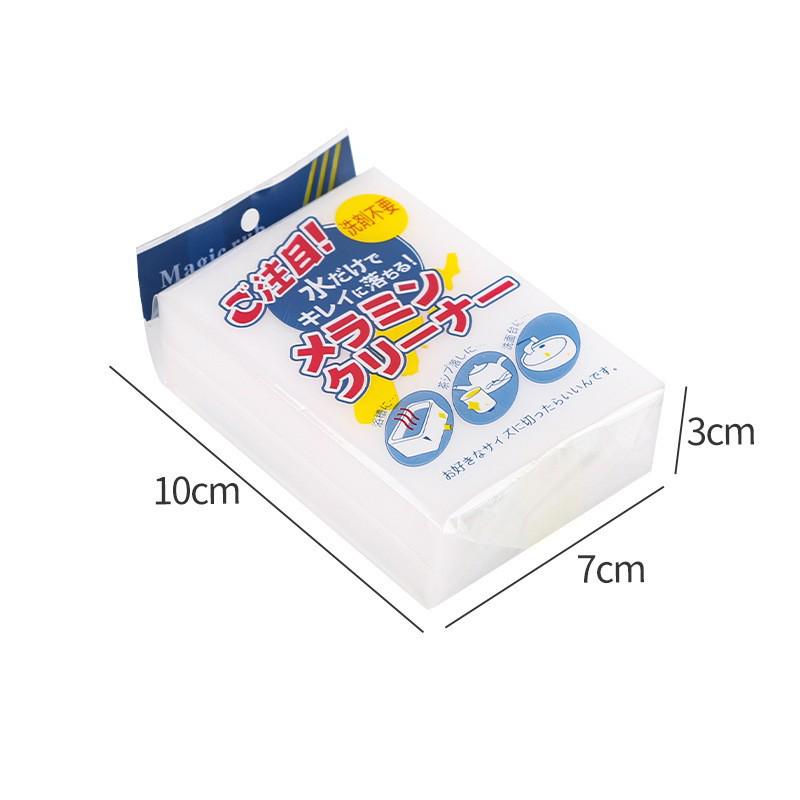 Double-Sided Magic Sponge Scouring Pads for Kitchen Cleaning